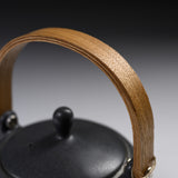 Yui Wooden Handle Teapot 330ml - Blue Grey
