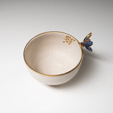 Butterfly Hand made Matcha Bowl - Petal Dance