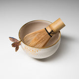 Butterfly Hand made Matcha Bowl - Mystic Bloom