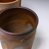 Yumegen Kobo Bizen Pair Cup Gift Set