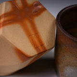 Yumegen Kobo Bizen Pair Cup Gift Set