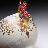 Butterfly Handmade Matcha Bowl - Option #1 / 蝶々碗 小野穣