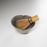 INOME Heart Hand made Matcha Bowl - Ashen Elegance