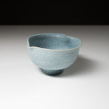 INOME Heart Hand made Matcha Bowl - Sky Frost