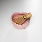 INOME Heart Hand made Matcha Bowl - Sakura Glow