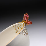 Butterfly Handmade Matcha Bowl - Option #9 / 蝶々碗 小野穣