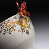 Butterfly Handmade Matcha Bowl - Option #9 / 蝶々碗 小野穣