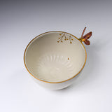 Butterfly Handmade Matcha Bowl - Option #9 / 蝶々碗 小野穣
