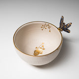 Butterfly Hand made Matcha Bowl - Harmony Wings