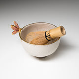 Butterfly Hand made Matcha Bowl - Butterfly Dream