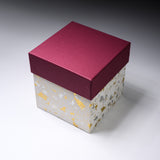 Fujihira Seibun Kiln Kyo Kiyomizu Ware Handmade Flower Vase - Blue / 藤平正文窯