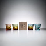 Yamada Glass - Crystal Glass Rock Glass - 漣 - Sazanami - Green