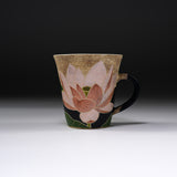 Hiroyuki Onuki - Engraving Flower Series - Mug Cup -  Lotus / 大貫博之 蓮