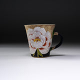 Hiroyuki Onuki - Engraving Flower Series - Mug Cup -  Peony / 大貫博之 牡丹