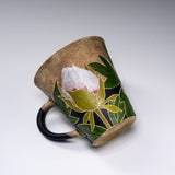 Hiroyuki Onuki - Engraving Flower Series - Mug Cup -  Peony / 大貫博之 牡丹