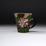Hiroyuki Onuki - Engraving Flower Series - Mug Cup -  Camellia / 大貫博之 椿