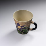 Hiroyuki Onuki - Engraving Flower Series - Mug Cup - Clematis / 大貫博之 鉄線