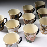 Hiroyuki Onuki - Flower Series - Mug Cup - Japanese iris / 大貫博之 燕子花
