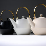 Shinzan Kiln Yamatsu Teapot 800 ml - Beige / ヤマツ ティーポット