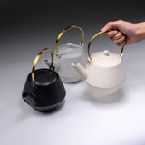 Shinzan Kiln Yamatsu Teapot 800 ml - White / ヤマツ ティーポット
