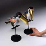 KOIKKO Hand-crafted Doll Ornament - Toucan B / 幸一光 江戸木目込人形