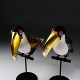 KOIKKO Hand-crafted Doll Ornament - Toucan A / 幸一光 江戸木目込人形