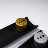Chushin Kobo Yamagata Cast Iron Incense Holder - Madoka - Three Colour Options / 山形鋳物