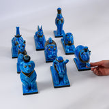 KOBEI Kiln The Egypt 9 Glory Gods Ornament - Horus 幸兵衛窯 青釉オーナメント