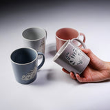 Chaco Chaco Cat Mug Cup - Pink / にゃんこのマグカップ