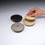 JINSUI Tokoname ware Teapot 35 ml - Tuyu Series - Sumikuro / 人水 常滑急須