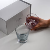 Sugahara Handmade Glassworks - Ruka Pair Rock Glass Gift Set / 菅原工芸硝子 Sghr ペアグラス