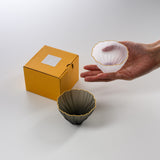 Sugahara Handmade Glassworks - Kikka Frosted Bowl - Medium Black / 菅原工芸硝子 Sghr