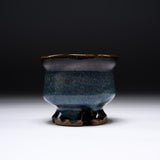 Hagi Ware Pottery Sake Cup - Galaxy