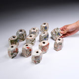 The Flowering Year Mini Bud Vases - January : Snow Pine / 俊山窯 一輪挿し 雪松