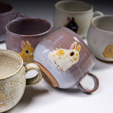 Yamano Usagi Handmade Rabbit Mug Cup - Luna / 山野うさぎ マグカップ