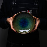 Fukutomi Takahiro Medium Bowl - Flowing Blue B / 「流青」ボウル(中)