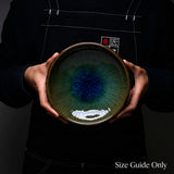 Fukutomi Takahiro Medium Bowl - Flowing Blue A / 「流青」ボウル(中)