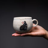 Yamano Usagi Handmade Rabbit Mug Cup - Gigi / 山野うさぎ マグカップ