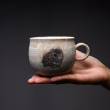 Yamano Usagi Handmade Rabbit Mug Cup - Kuro / 山野うさぎ マグカップ