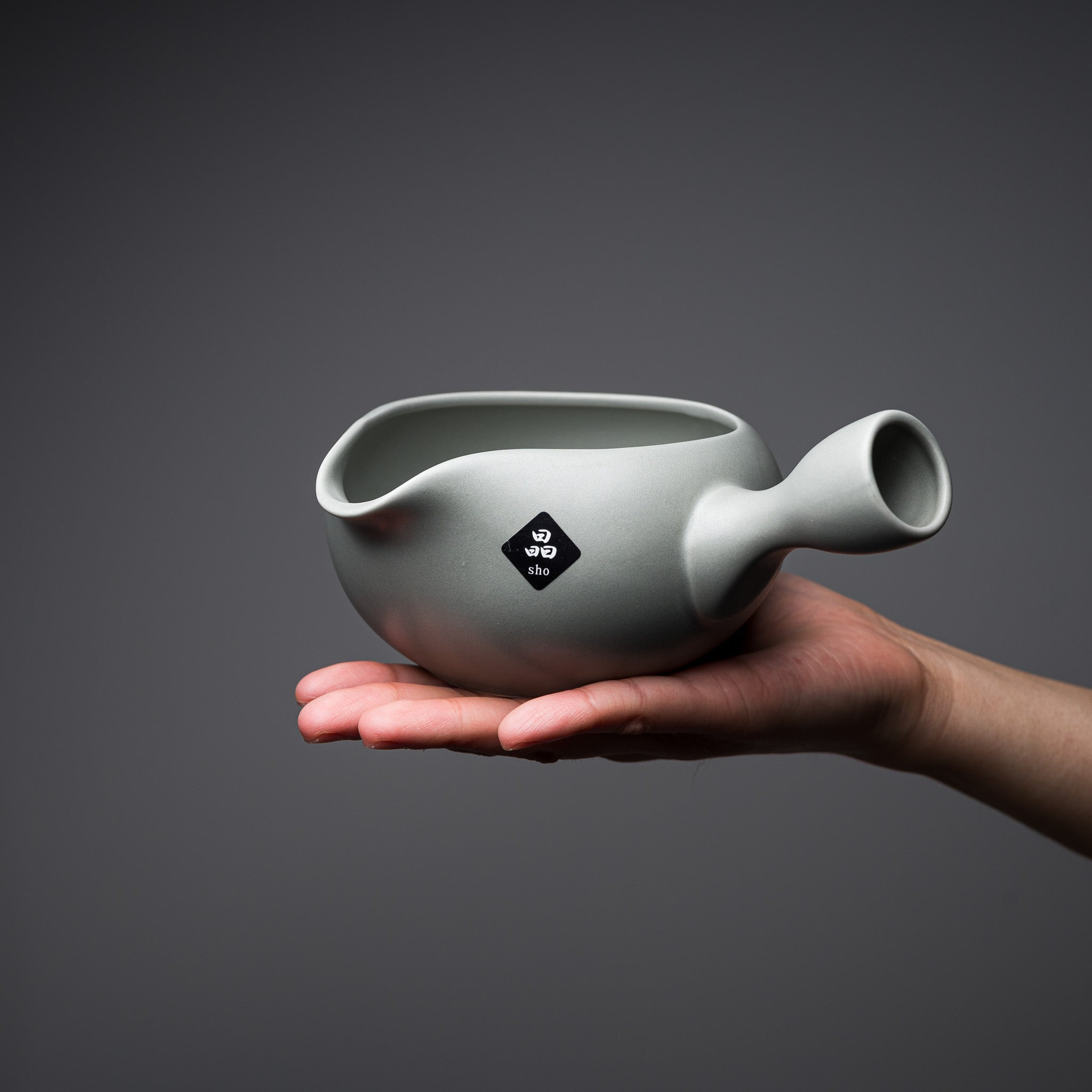 Tokoname Teapot / Matcha Bowl with Spout - 360 ml