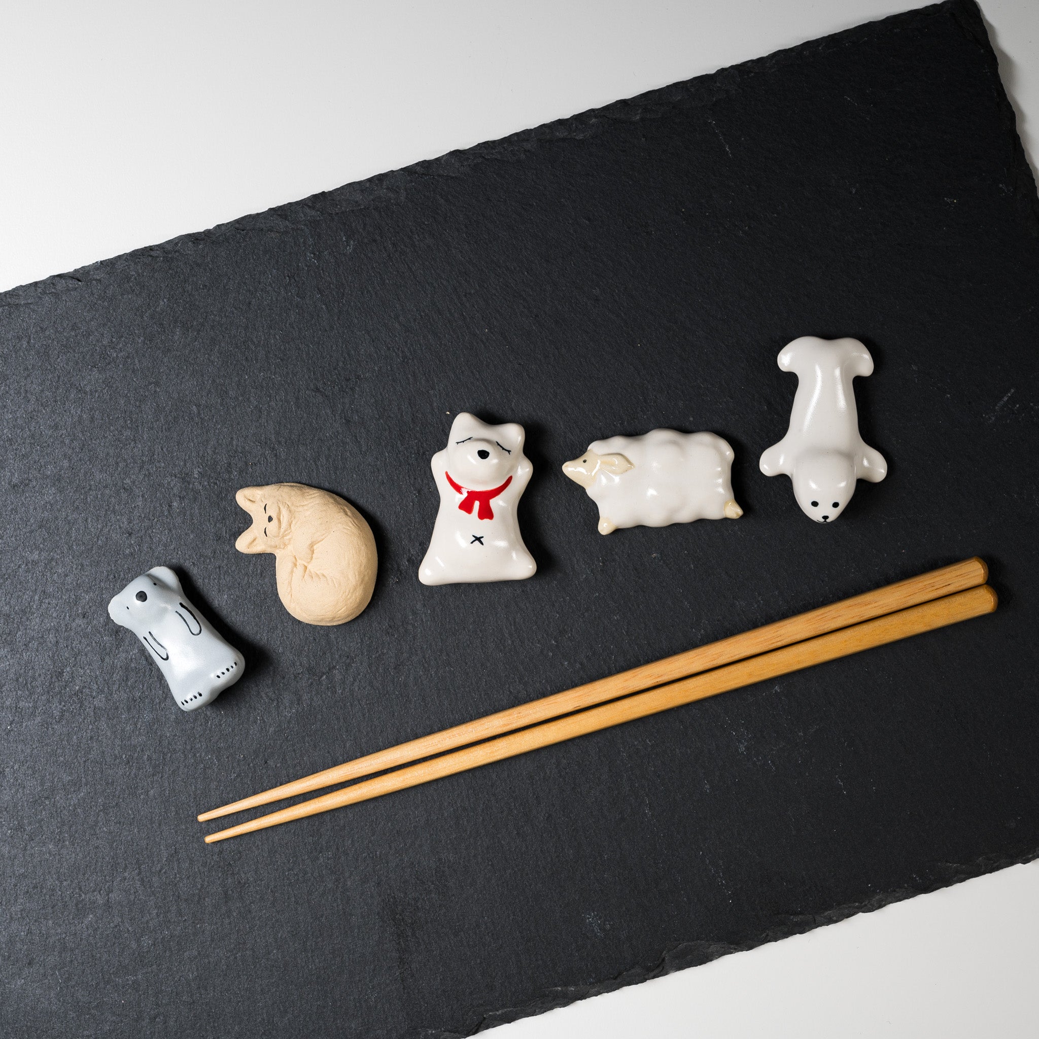 Handmade Animal Chopstick Rest - 9 Options