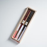 Japanese Chopstick Gift Set - Hexagonal Oshidori