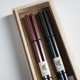 Japanese Chopstick Gift Set - Hexagonal Oshidori