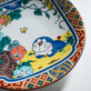 Kutani ware x Doraemon Round Plate - 12 cm - Shozo style