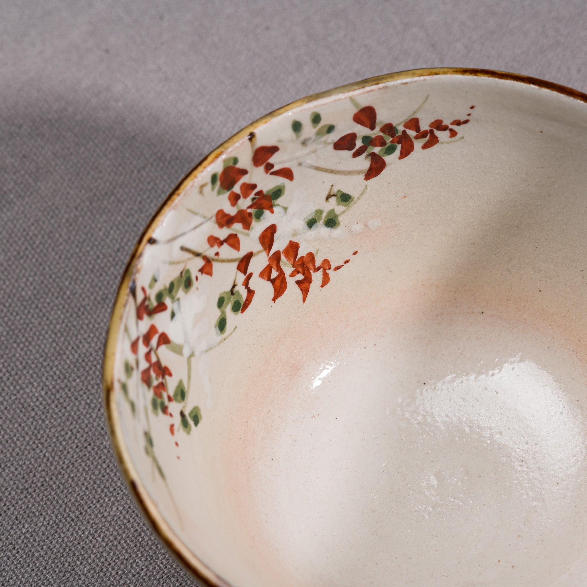 Kyo / Kiyomizu Ware Hand made Rice Bowl, Tea Bowl / 京焼・清水焼き