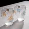 Nippon Taste Four Season - Pair Sake Glass / Autumn Leaves