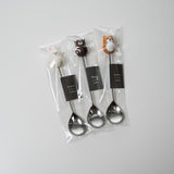 Plumpy Handmade Animal Dessert Spoon - 3 Options