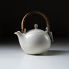 Load image into Gallery viewer, Yui Wooden Handle Teapot 330ml - White