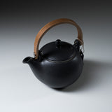 Yui Wooden Handle Teapot 330ml - Black