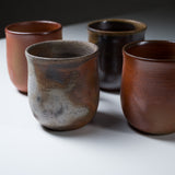 Bizen Pottery Regular Mug Cup - White Hidasuki / 備前焼 マグカップ